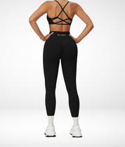 Slique Signature Leggings - Midnight Black