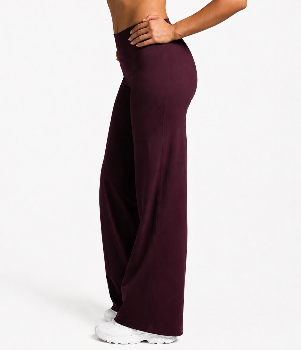 Palazzo Deep Rum leggings -Coming soon