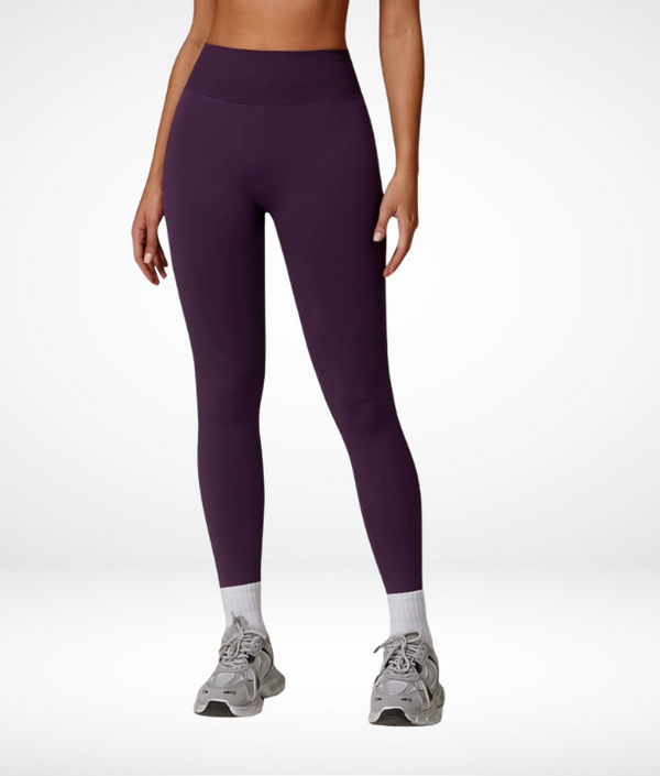 SLIQUE SIGNATURE LEGGINGS - ROYAL GRAPE