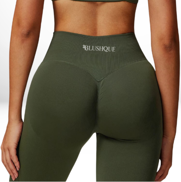 Slique Signature Leggings - Sage