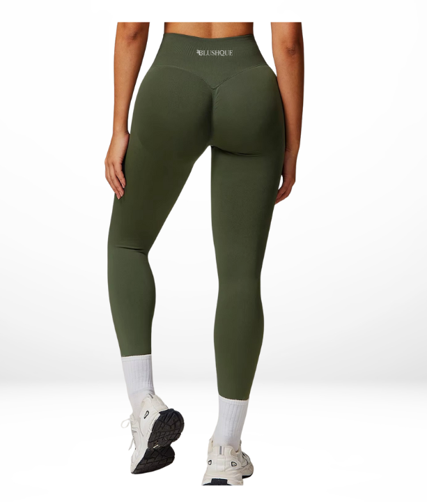 Slique Signature Leggings - Sage
