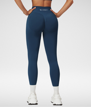 Slique Signature Leggings- Oasis Teal