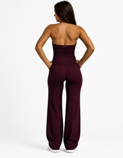 Palazzo Deep Rum leggings -Coming soon