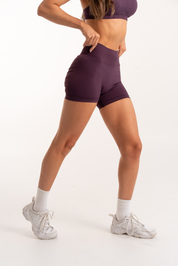 Slique Sculpt shorts- Grape