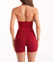 Slique Sculpt shorts- Fireflex Red