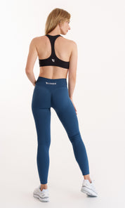 Slique Signature Leggings- Oasis Teal