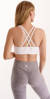 Elevate sportsbra white