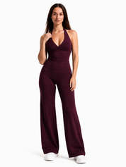 Palazzo Deep Rum leggings -Coming soon