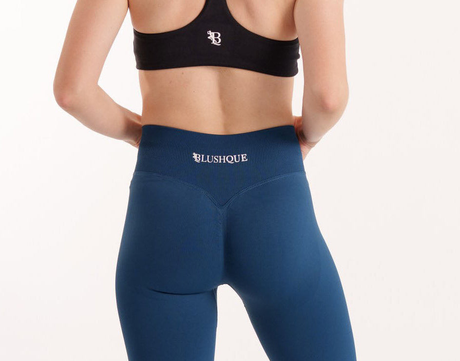 Slique Signature Leggings- Oasis Teal