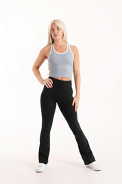BLACK FLARE LEGGINGS