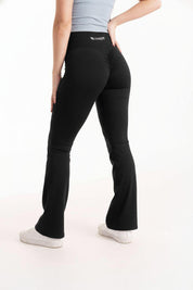 BLACK FLARE LEGGINGS