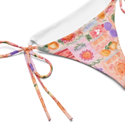 Sardinia tie up bikini bottom
