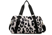 Lush Leopard Bag- Noir