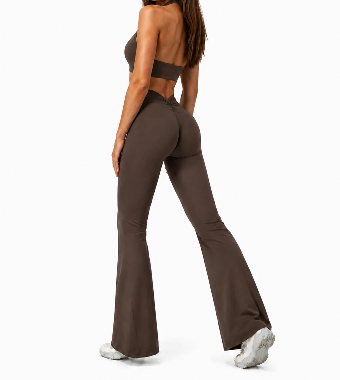 Aura flare leggings Cacao