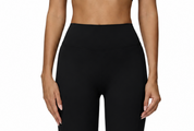 Aura flare black leggings