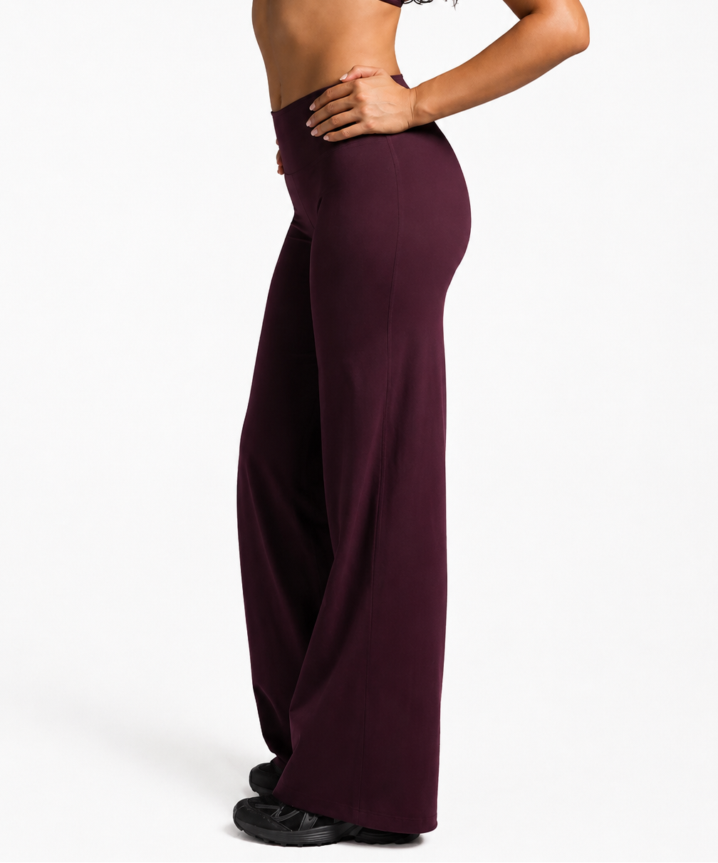Palazzo Deep Rum leggings -Coming soon