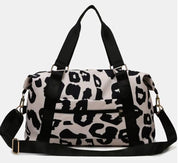 Lush Leopard Bag- Noir