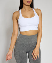Elevate sportsbra white
