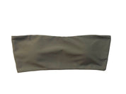 BANDEAU TOP IN SEAWEED GREEN