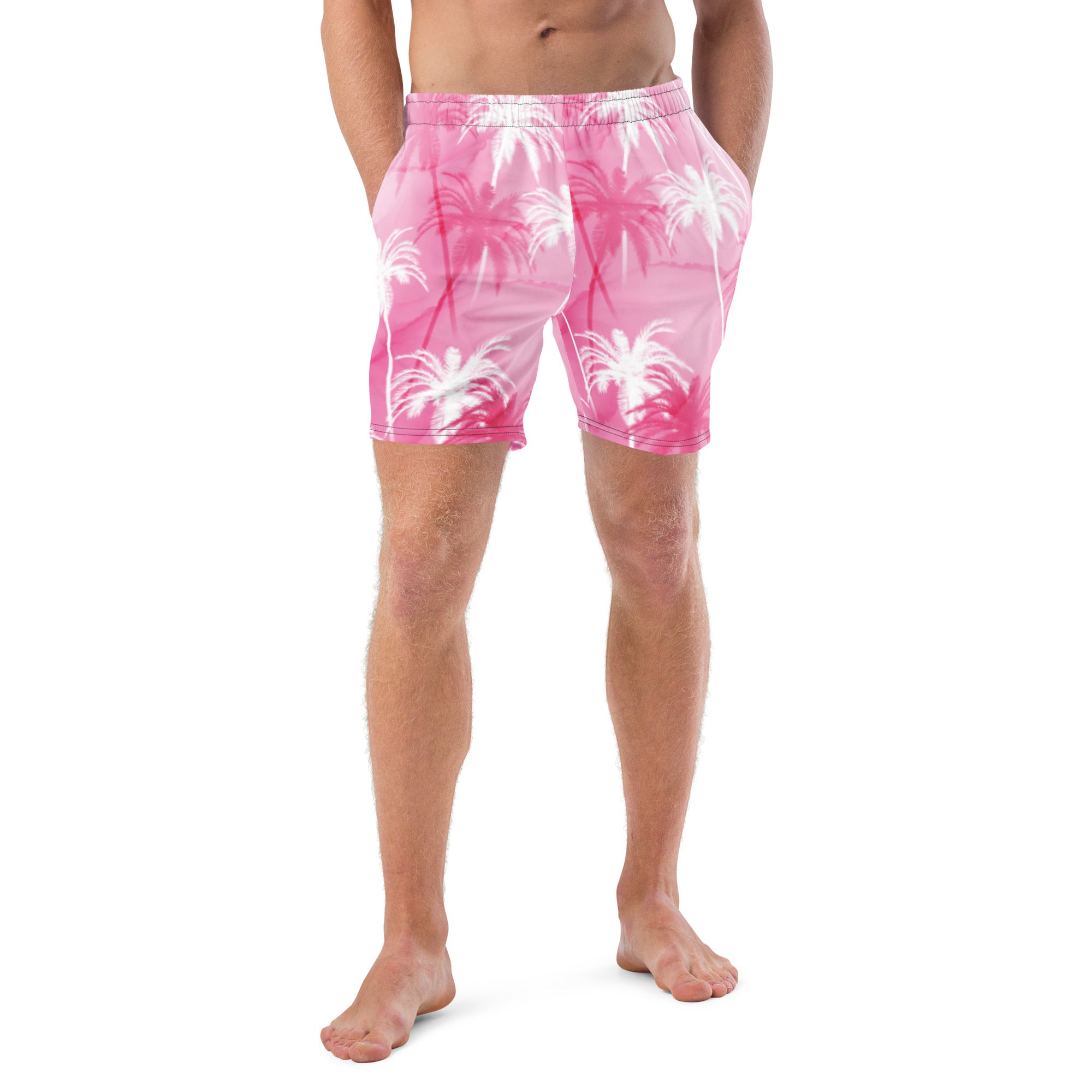 Pink Palm trunks