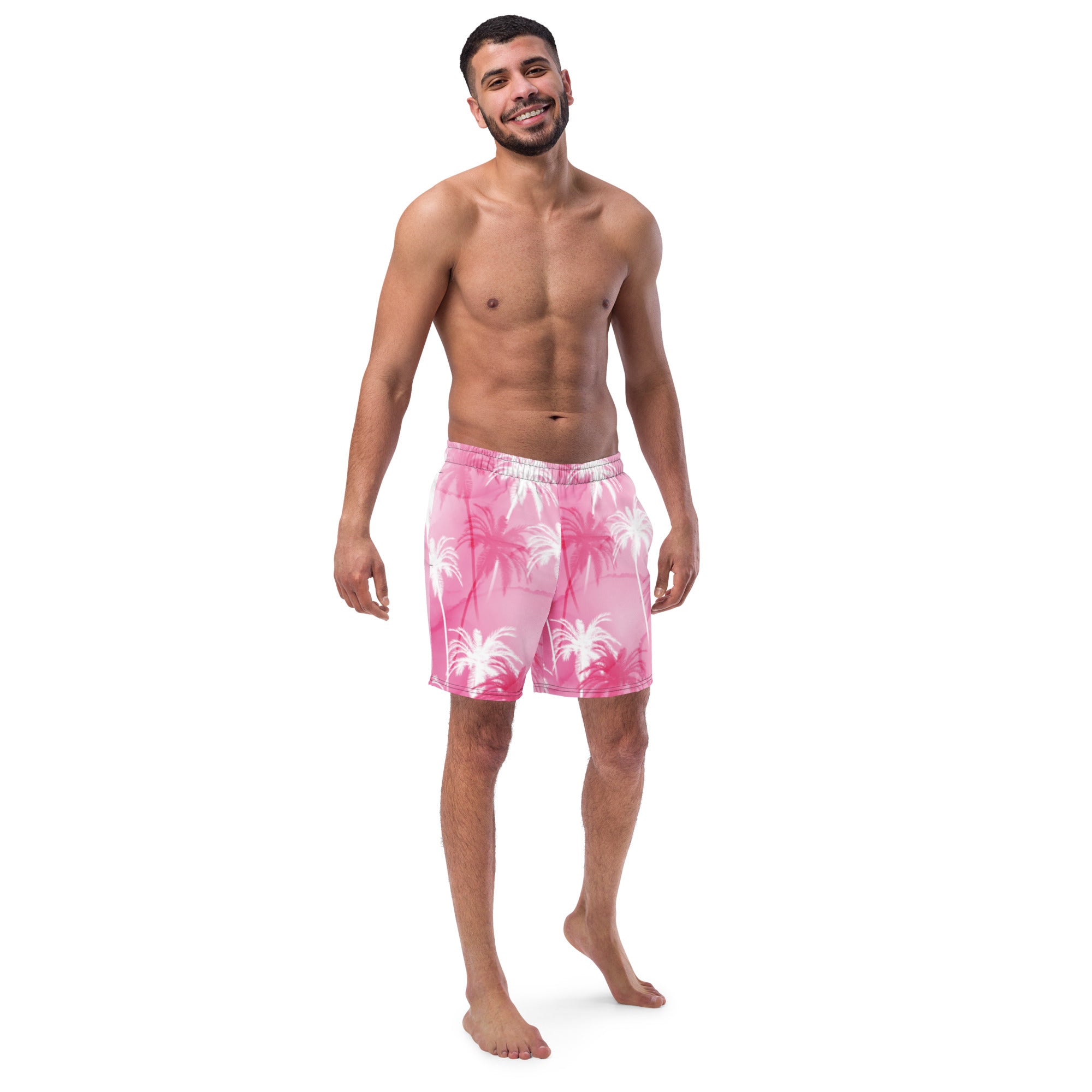 Pink Palm trunks