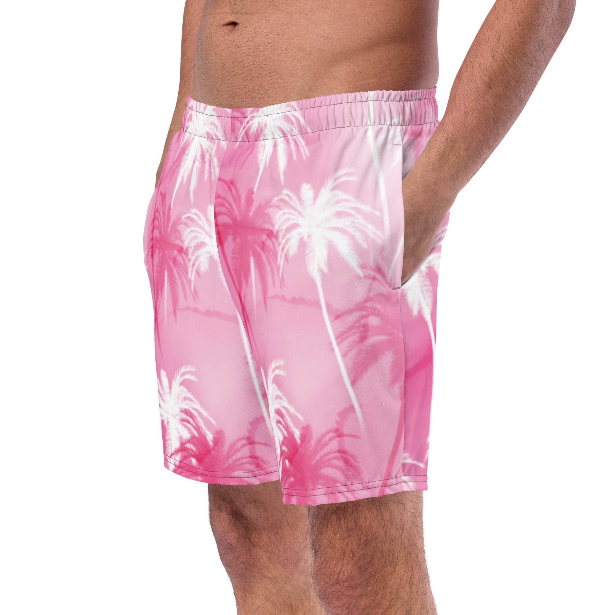 Pink Palm trunks