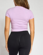 B-fit logo tee lilac