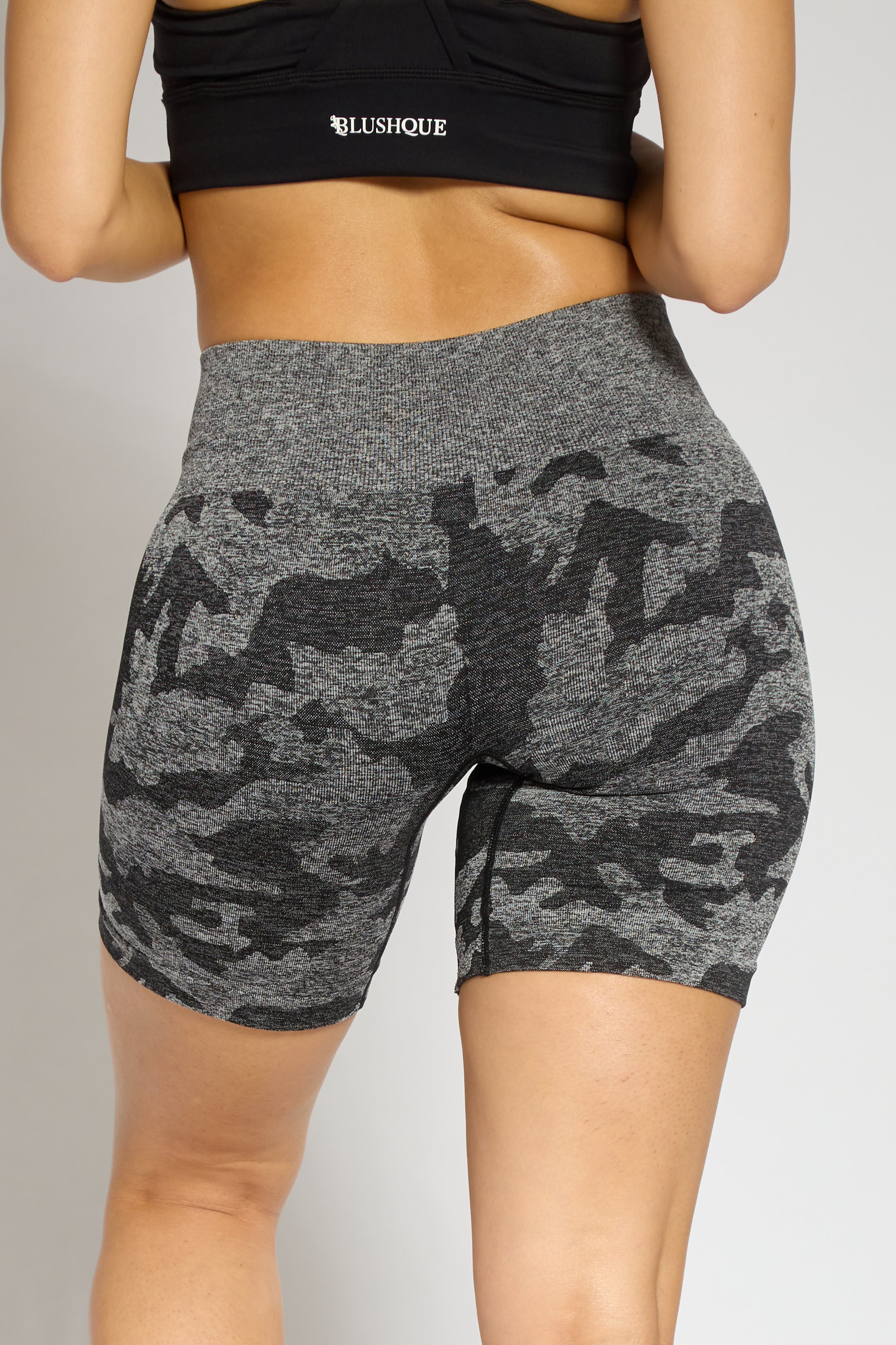 camo grey shorts
