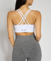 Elevate sportsbra white