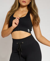 galaxy zip noir sportsbra