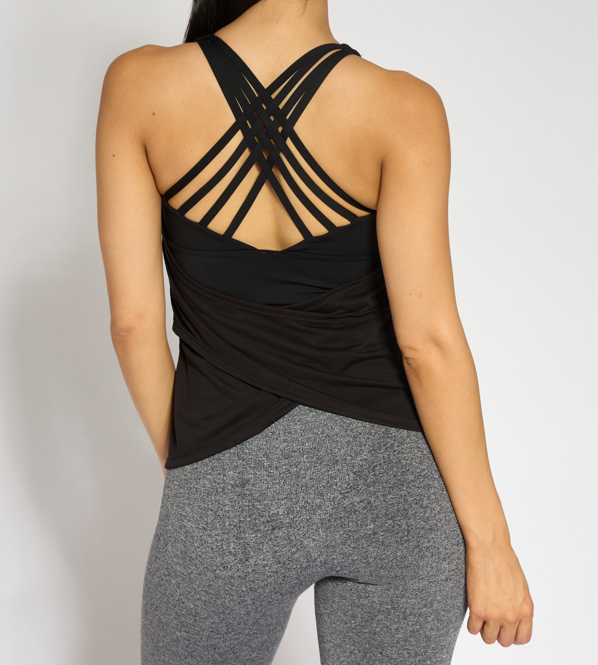 Midnight cross back trainer top
