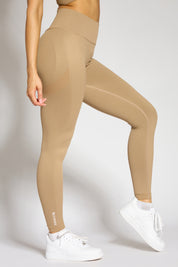 Viper contour leggings beige