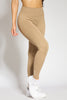 Viper contour leggings beige
