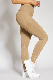 Viper contour leggings beige